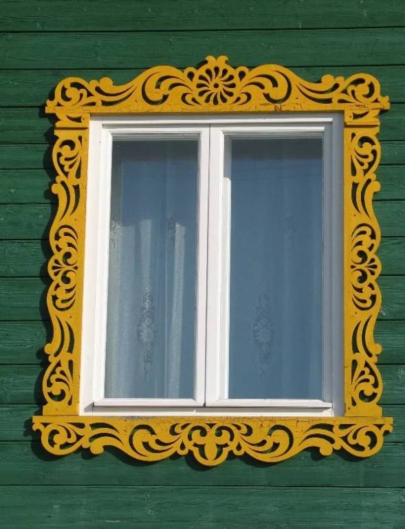 Трафареты и орнаменты наличников на окна в натуральную величину
