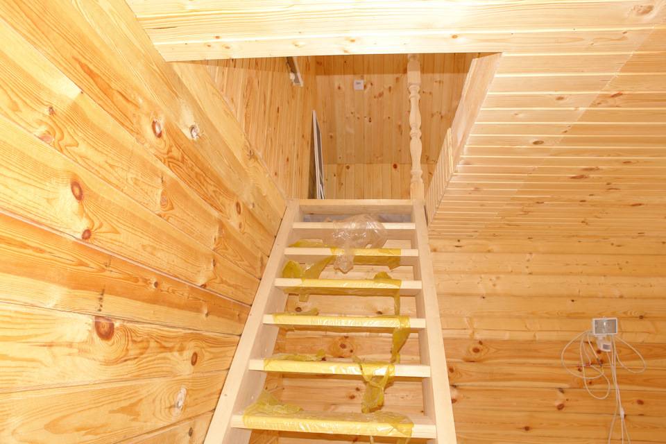 Как сделать деревянную лестницу на второй этаж своими руками