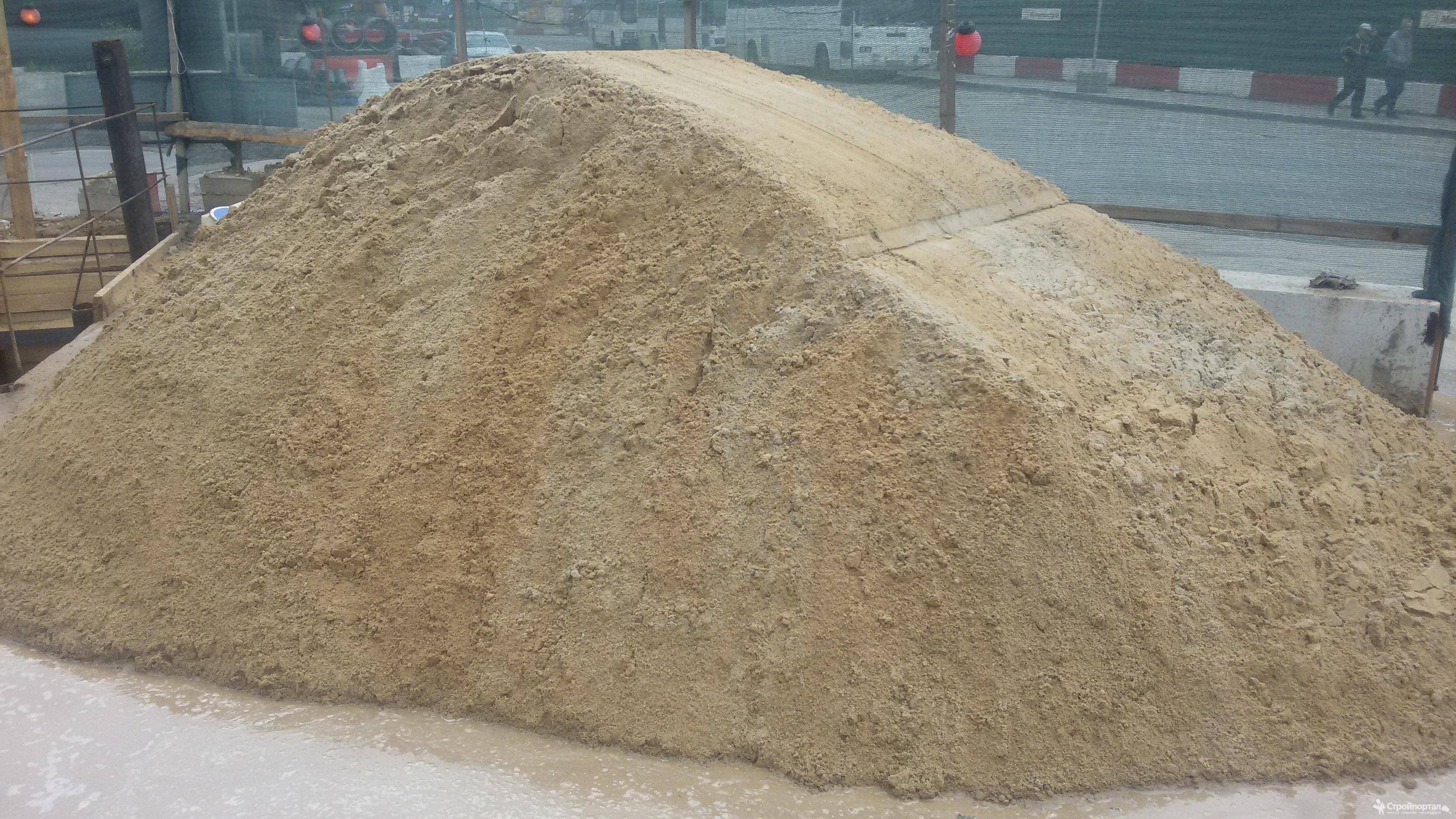 Песок для штукатурки стен: какой лучше, виды строительно песка