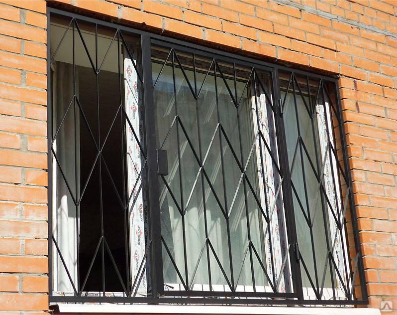 Решетки на окна от 375 рублей. оконные решетки от производителя с доставкой и установкой