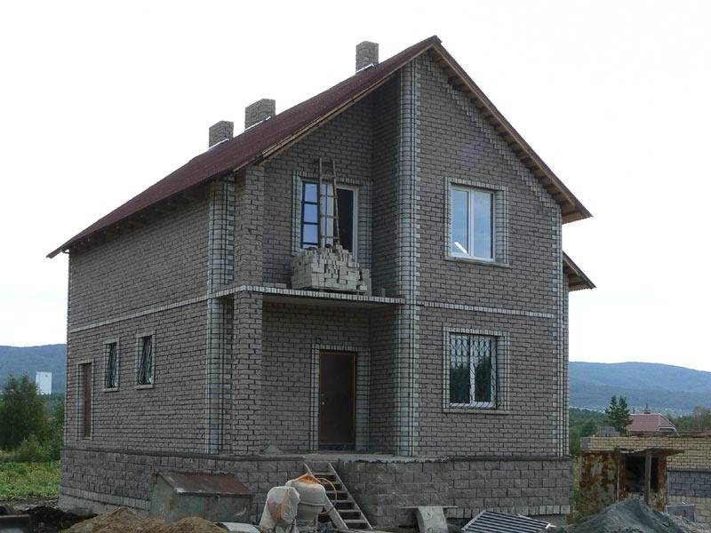 Строительство дома из керамзитобетона