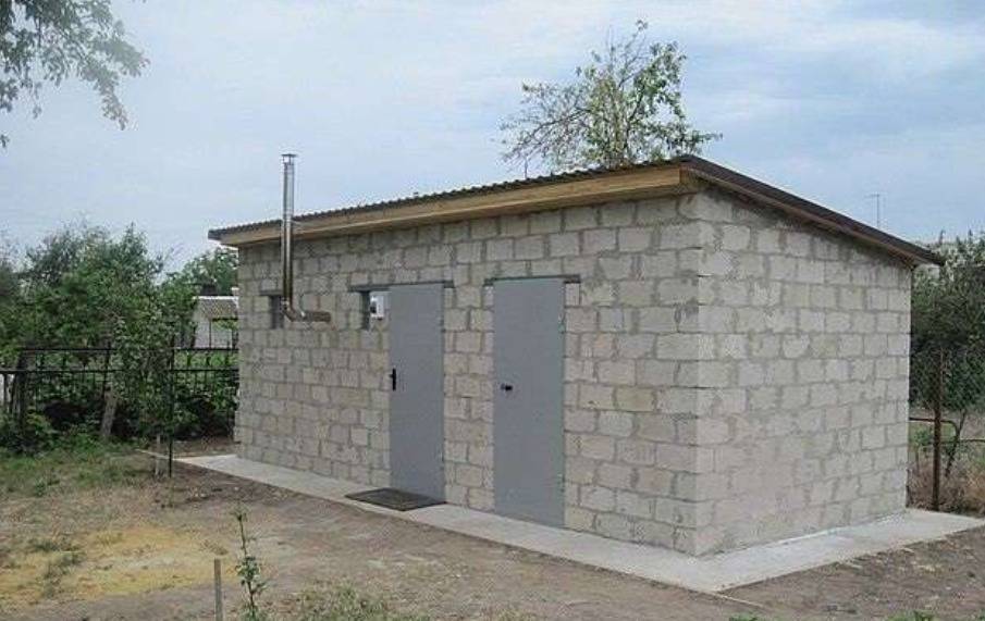 Сарай из пеноблоков своими руками пошаговая инструкция