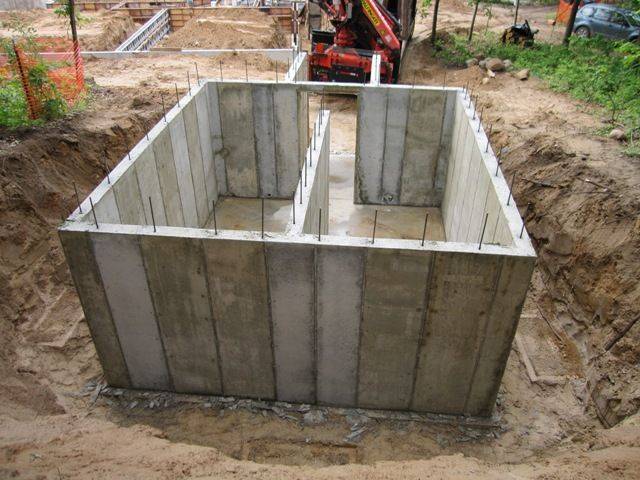 Изготовления бетонного погреба своими руками