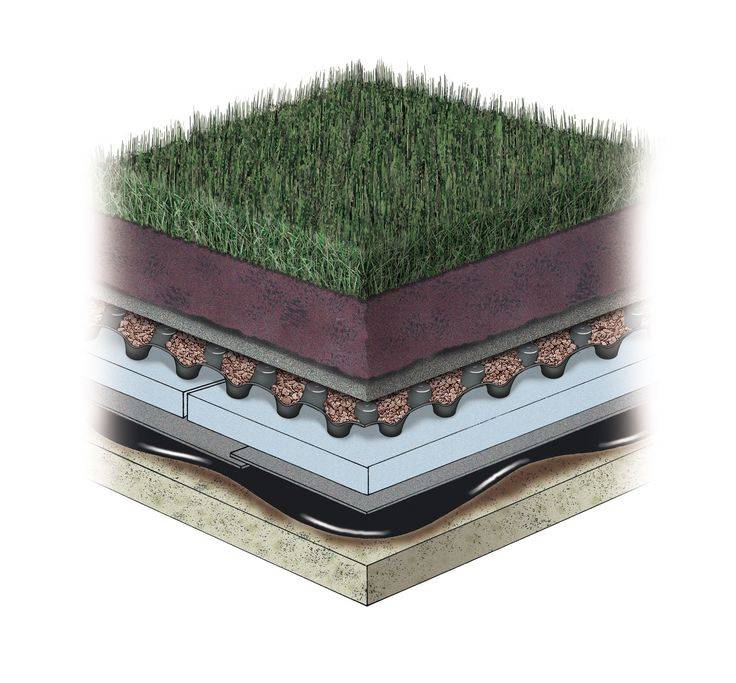 Как сделать травяную кровлю: все о посадке травы на крыше