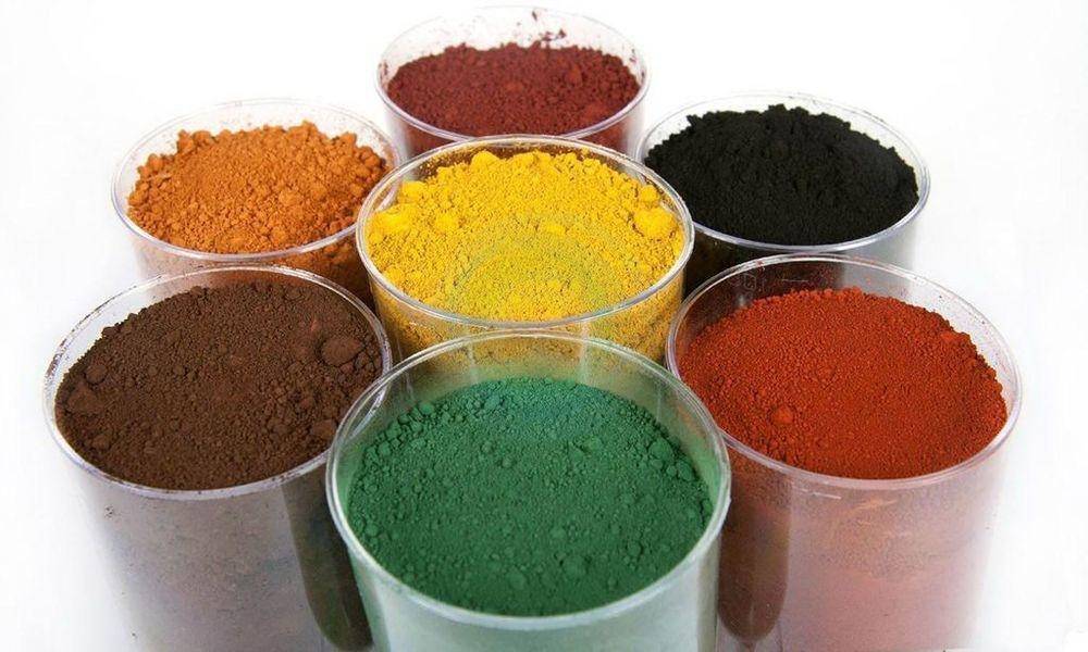 Красители для бетона своими руками — 4 вида цветных средств