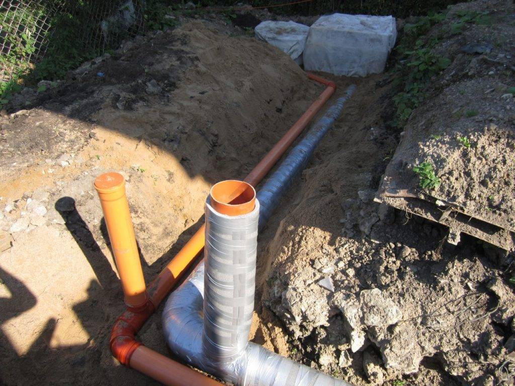 Нужно ли утеплять канализационную трубу в земле?