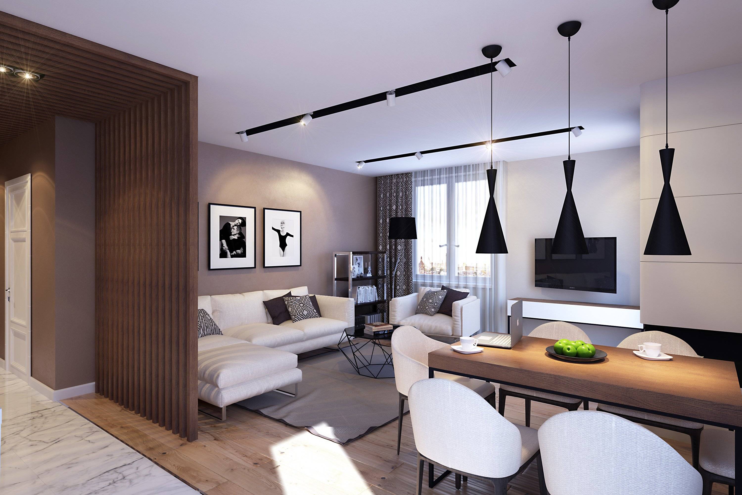 Красивые интерьеры квартир в современном стиле: фото идеи модного дизайна