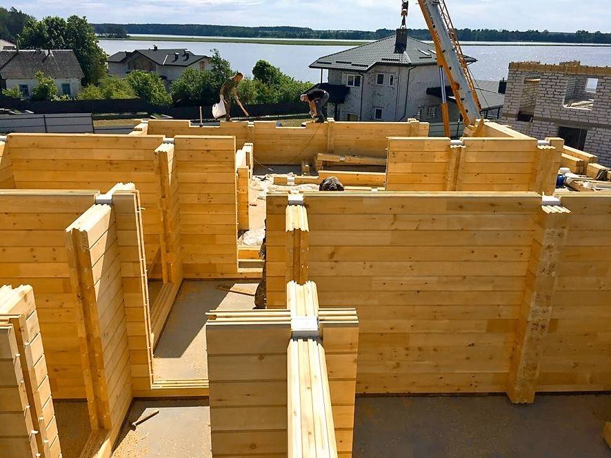 Строительство домов из клееного бруса своими руками. финские коттеджи.