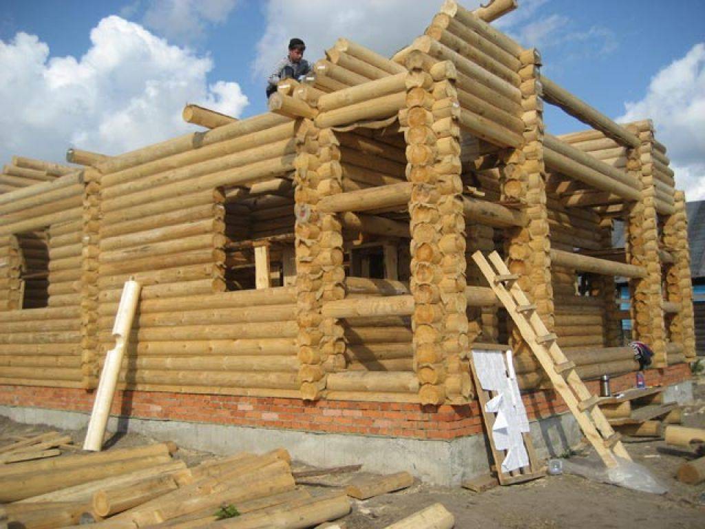 Технология строительства бревенчатого дома своими руками | онлайн-журнал о ремонте и дизайне