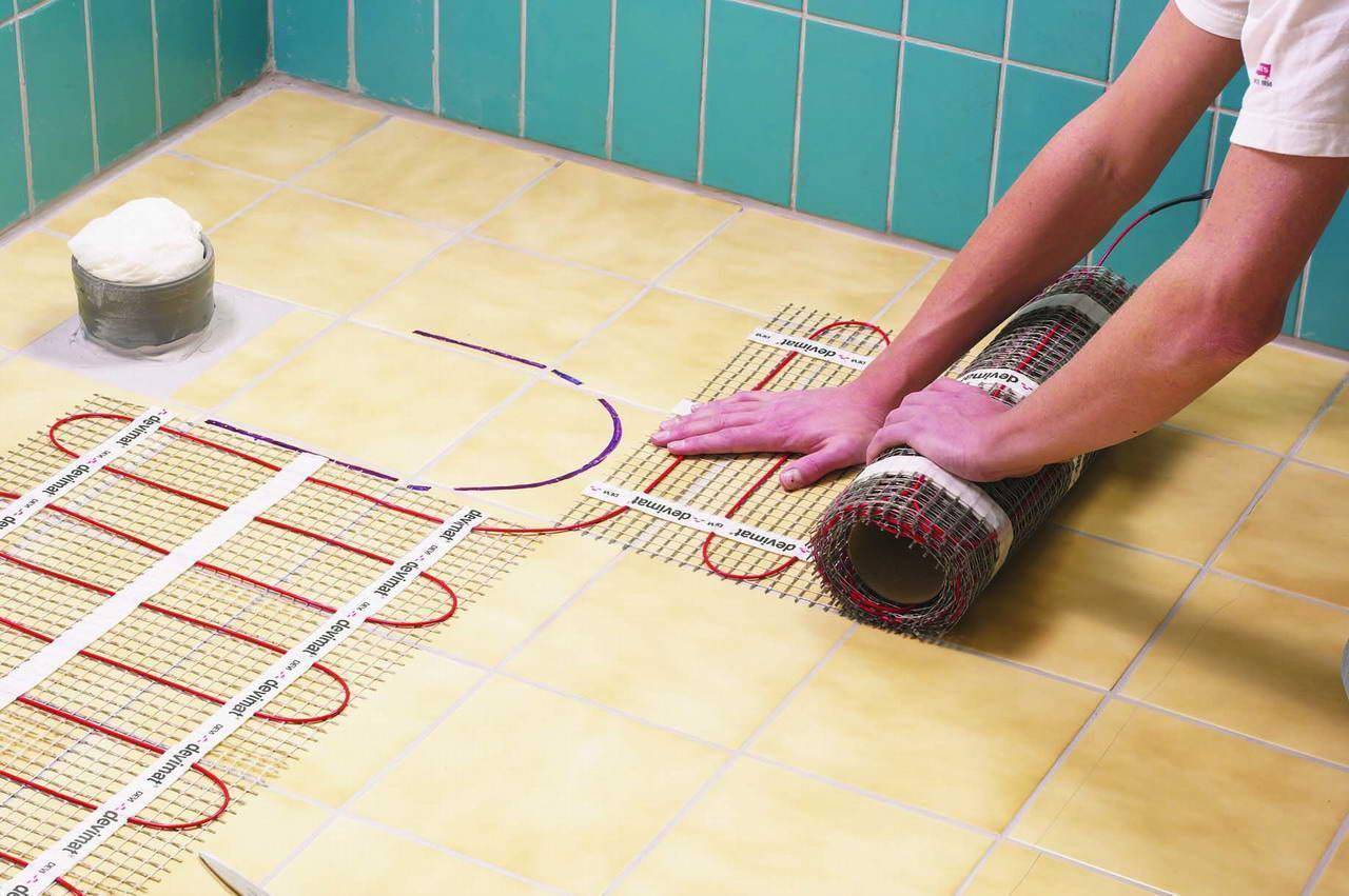 Электрический теплый пол своими руками: пошаговая инструкция + видео!