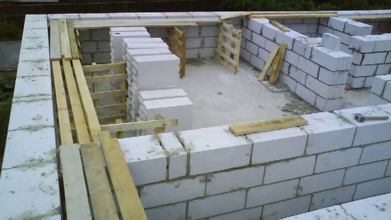 Строительство дома из пеноблоков своими руками