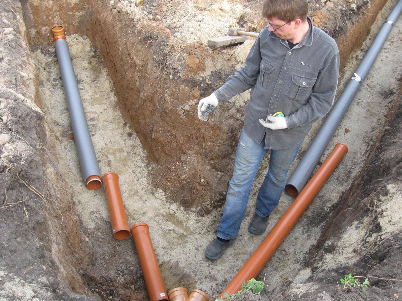 Утепление канализационной трубы в грунте: чем утеплить, как утеплить трубу в земле, теплоизоляция канализационных труб