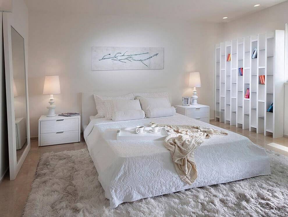 Белая спальня - 95 фото красивого и современного дизайна спальни