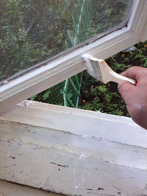 Ремонт старых деревянных окон своими руками: реставрация, окрашивание