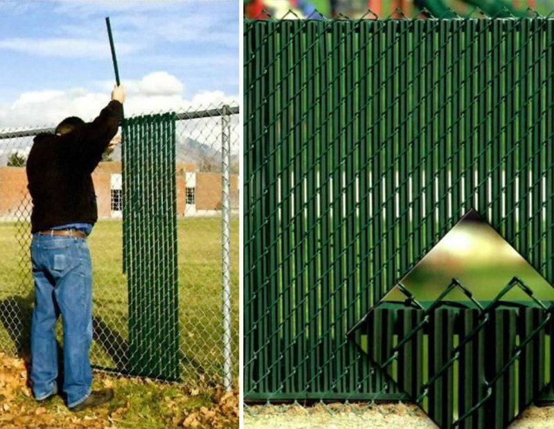8 способов, чем закрыть забор из сетки рабицы | дом мечты