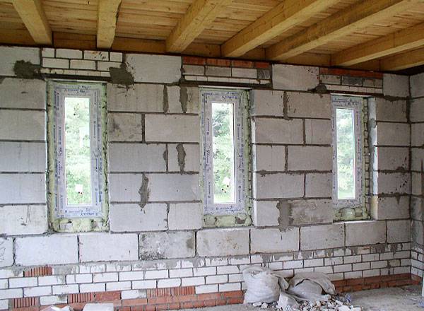 Отделка стен из пеноблоков внутри дома - портал о цементе и бетоне, строительстве из блоковпортал о цементе и бетоне, строительстве из блоков