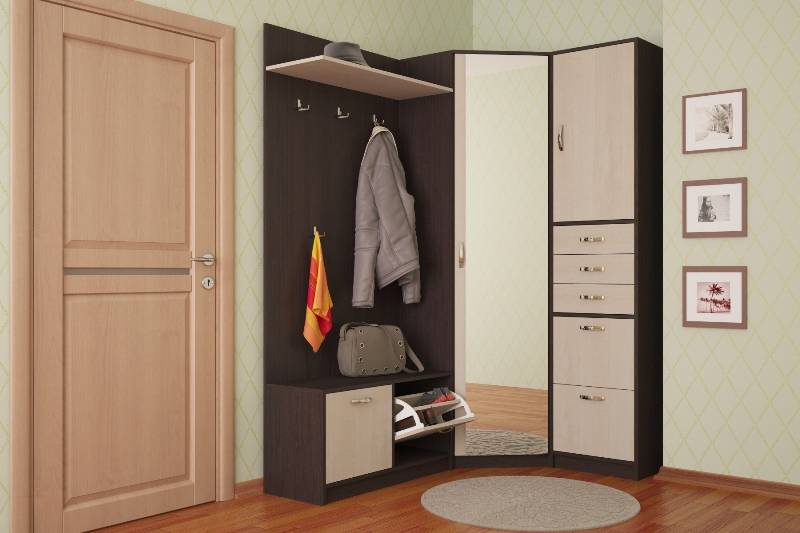 Встроенный шкаф в прихожую - советы как выбрать встроенные модели шкафов
