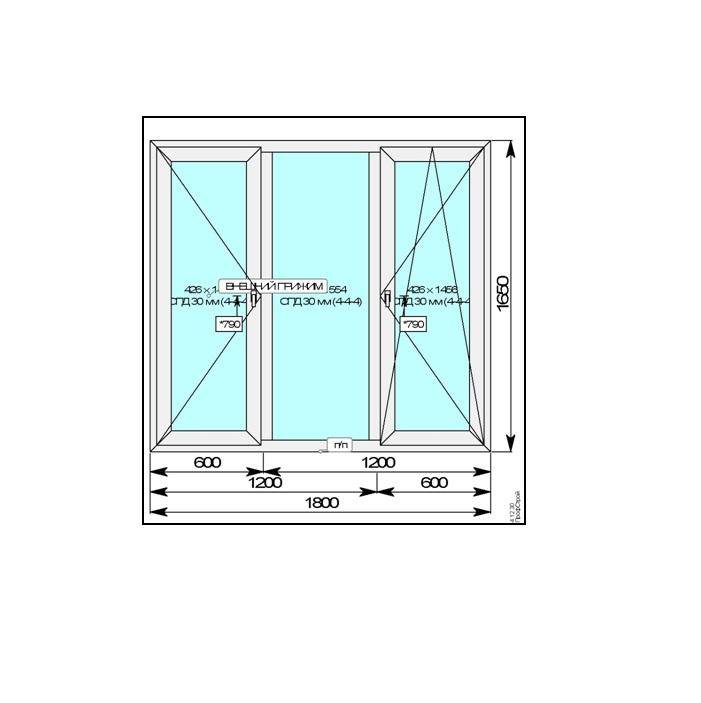 Стандартное окно пвх. Окна ПВХ ширина 6000мм. Оконный блок ПВХ ОП д2 1200х1800(h) (4м1-16-4м). ПВХ окно ширина 1800мм.