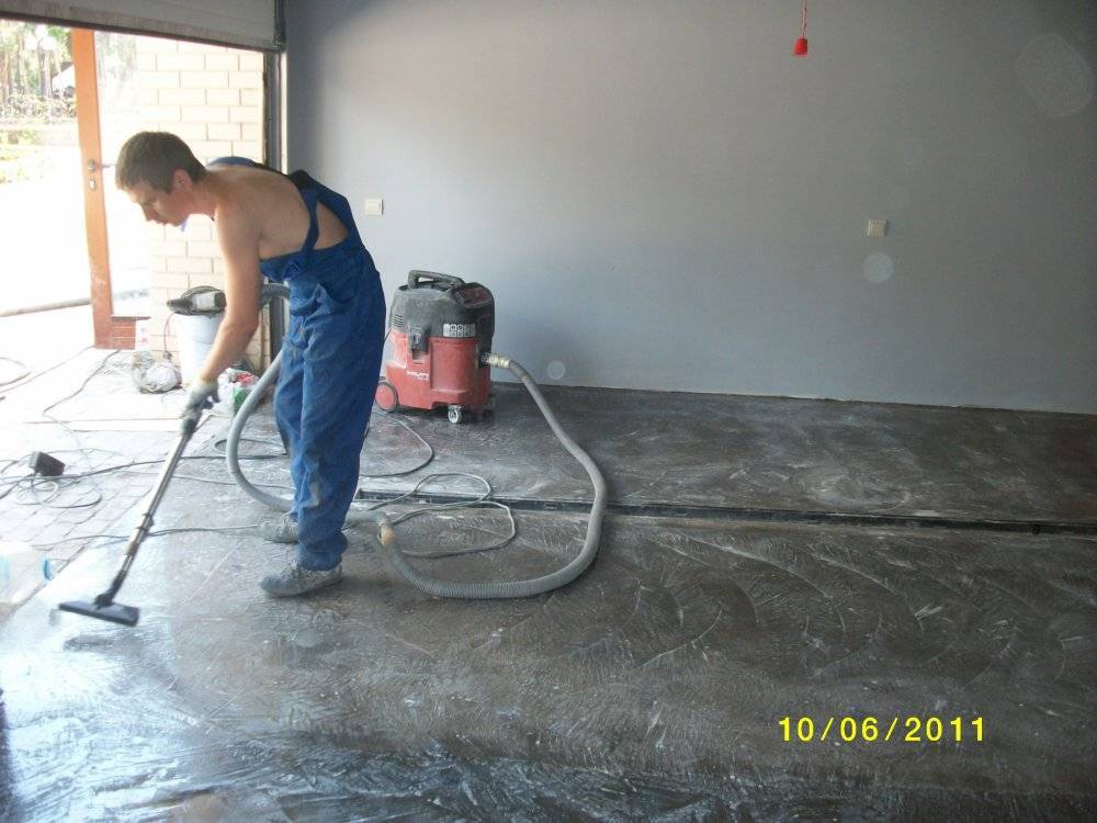 Обеспыливание бетонного перекрытия или пола своими руками | онлайн-журнал о ремонте и дизайне