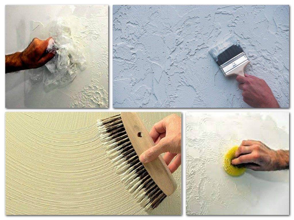 Как наносить декоративную штукатурку на стены
