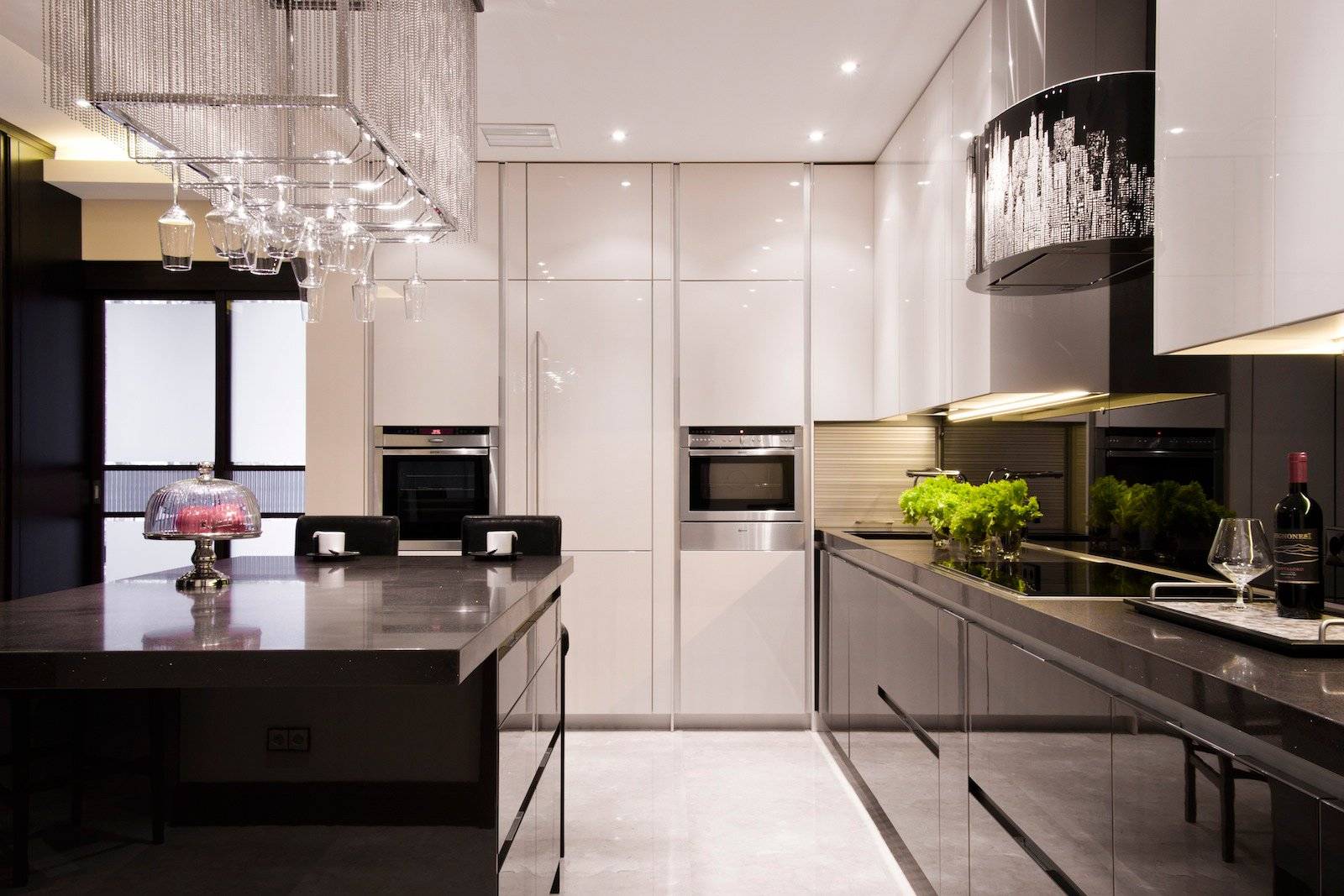 Современные кухни - 150 фото стильно оформленных интерьеров кухни