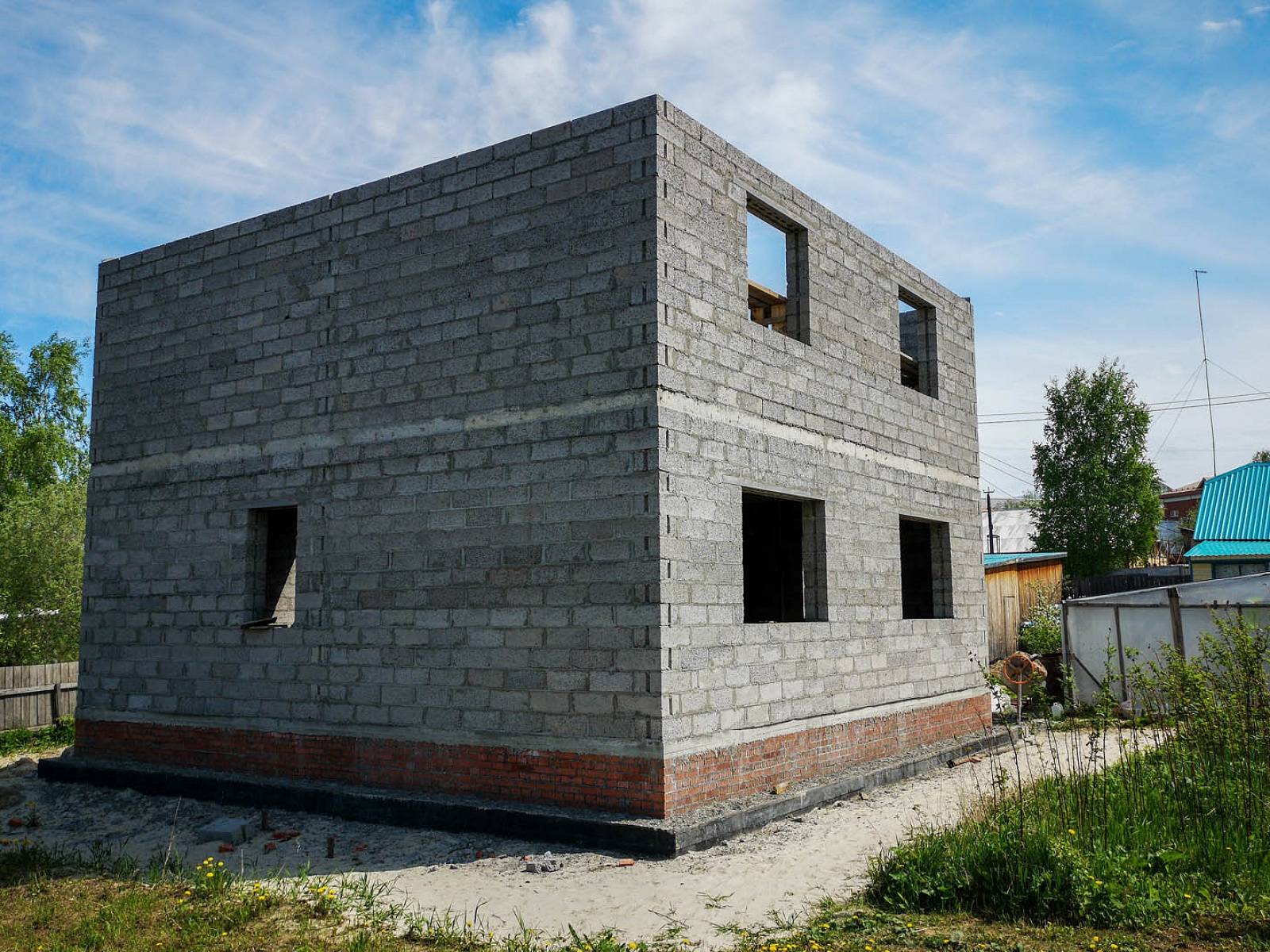 Дома из керамзитобетонных блоков - строительство «под ключ» - проекты и цены в рязани