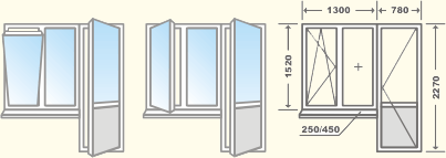 Типовые окна в хрущевке
