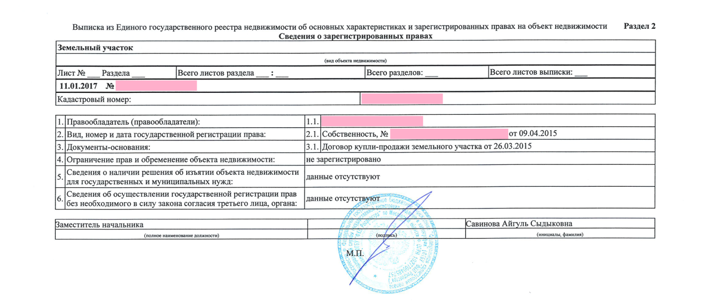Узнаем в режиме онлайн владельцев земельного участка по его кадастровому номеру