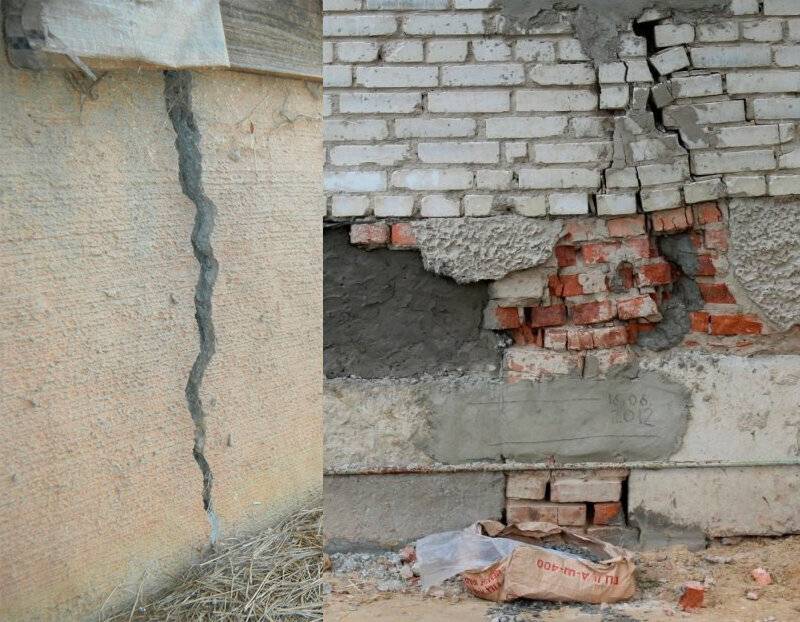 Как укрепить фундамент если пошла трещина на стене, диагностика и решение проблемы - строй-специалист.ру