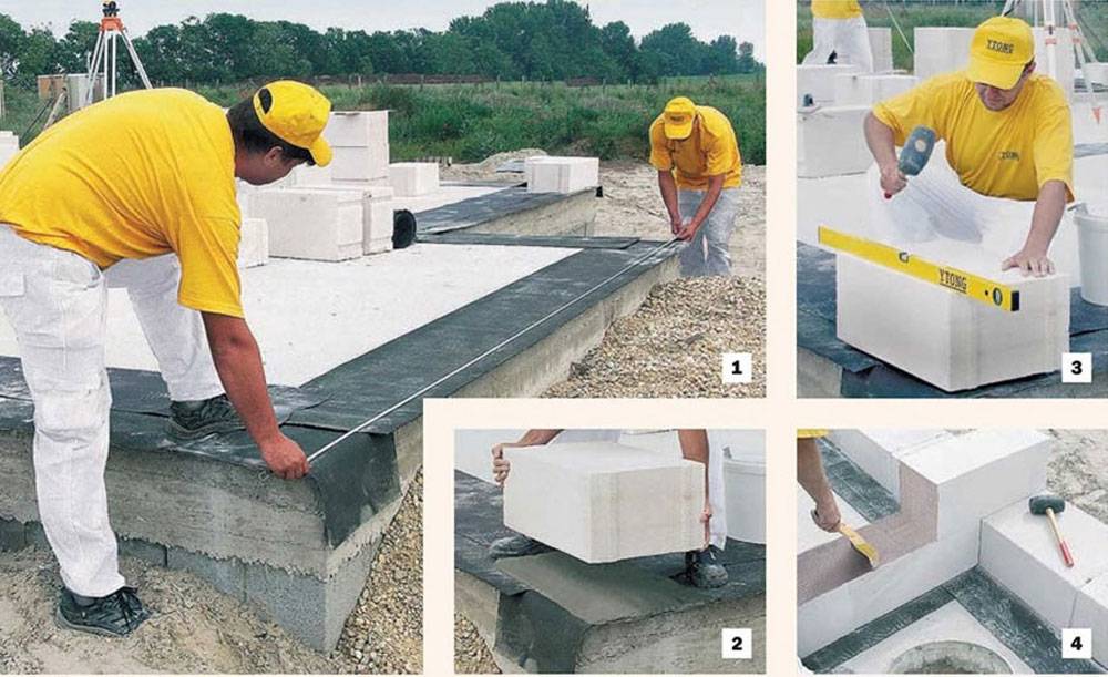 Как класть пеноблок: пошаговая инструкция по правильному строительству стен дома, как выложить первый ряд, необходимые приспособления, фото и цена