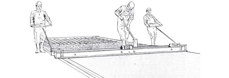 Виброрейка для укладки бетона: как сделать своими руками