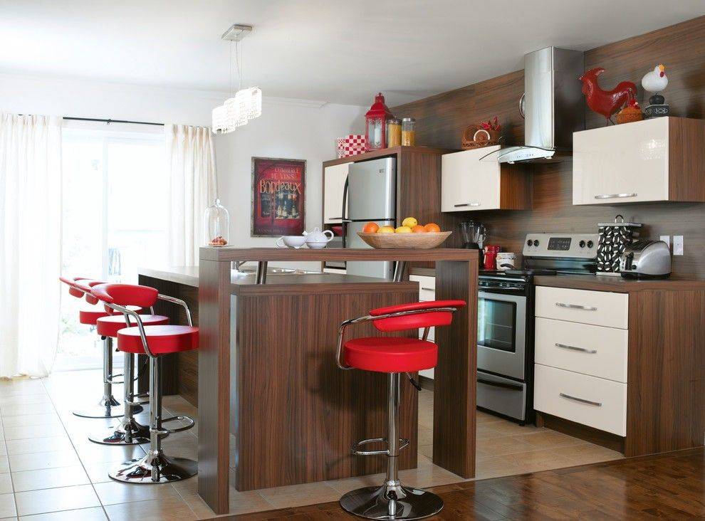 Барные стулья для кухни - 100 фото лучших новинок дизайна и размещения в интерьере кухни