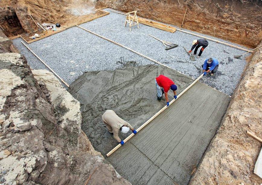Сколько стоит залить куб бетона и установка опалубки