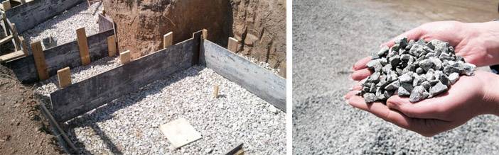 Чисто гравийный фундамент и его преимущества перед бетонным