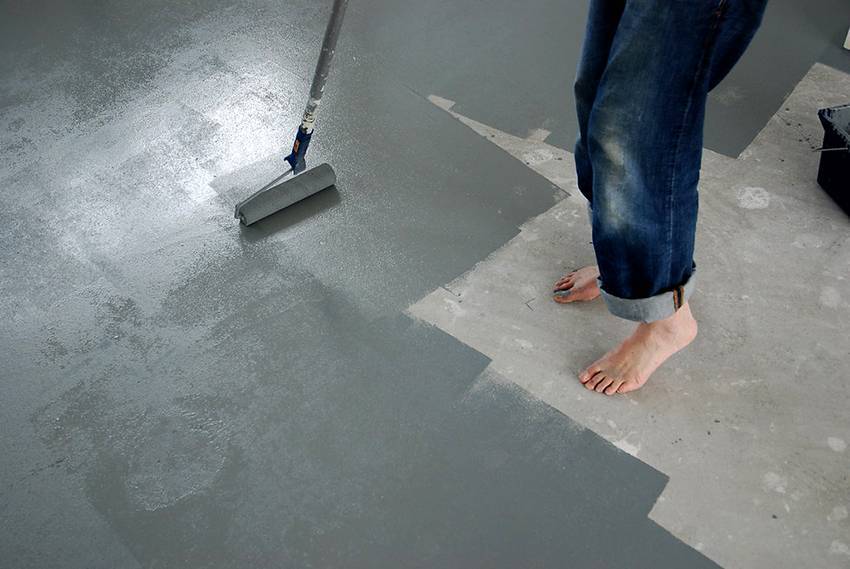 Чем покрасить бетонный пол в гараже - каталог статей на сайте - домстрой