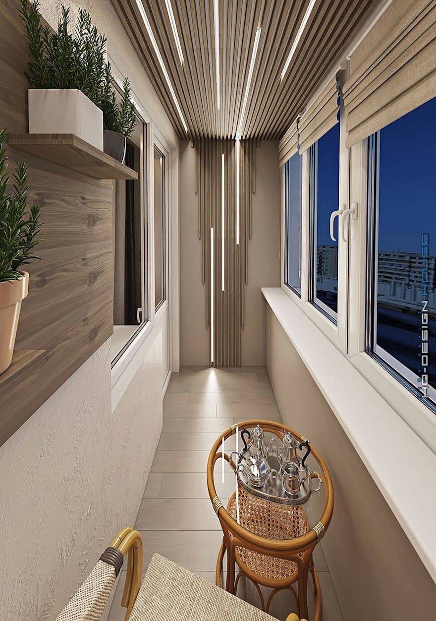 40 лучших идей дизайна и отделки балкона в хрущевке