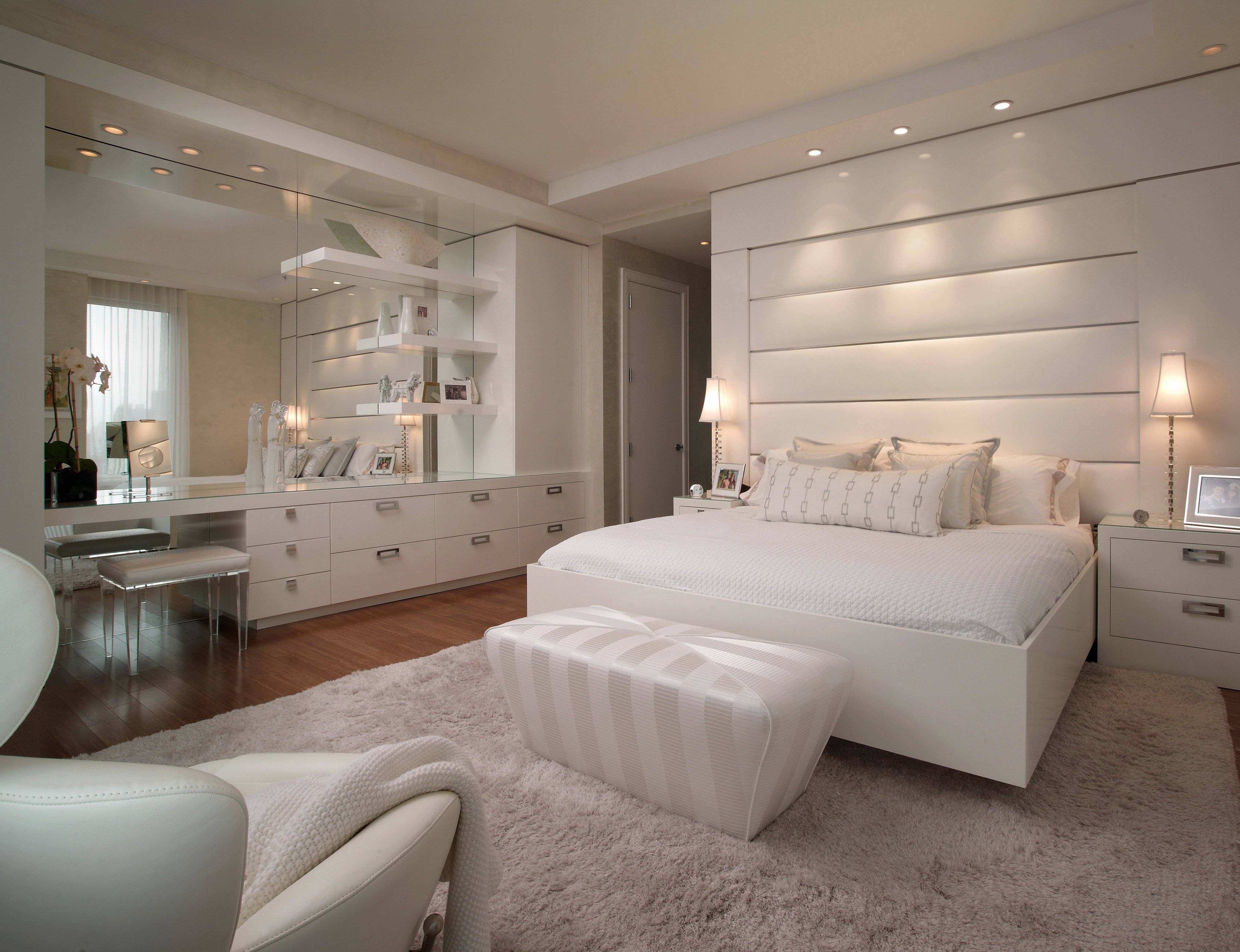 Красивые интерьеры белых спален – создаем безупречный дизайн светлой спальни