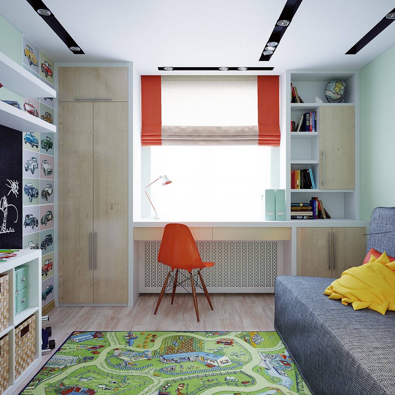 Идеи дизайна детской комнаты в хрущевке: варианты планировки интерьера