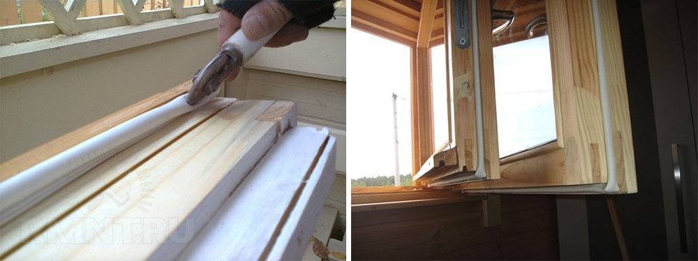 Учимся утеплять деревянные окна правильно