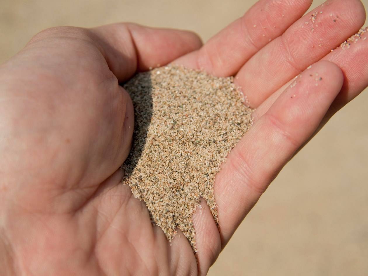 Виды песка для строительства: какой бывает и чем отличается