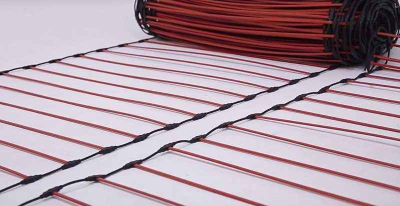 Стержневой теплый пол: карбоновый, инфракрасные маты, кабель на плитку, нагревательный, из углеродного волокна