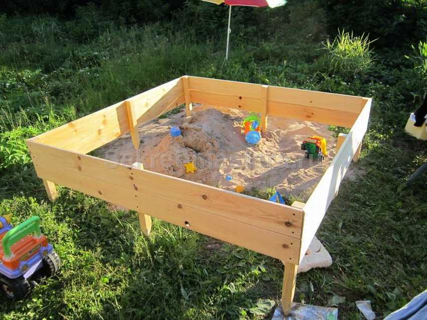 Песочница для детей на дачу: идеи и фото | дом мечты