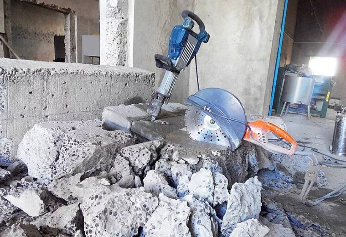 Оборудование для резки бетона: инструмент, машина, станок