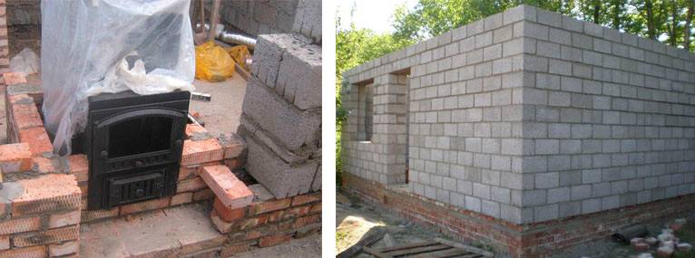 Проекты бань из керамзитобетонных блоков: свойства материала, варианты планировки и особенности строительства