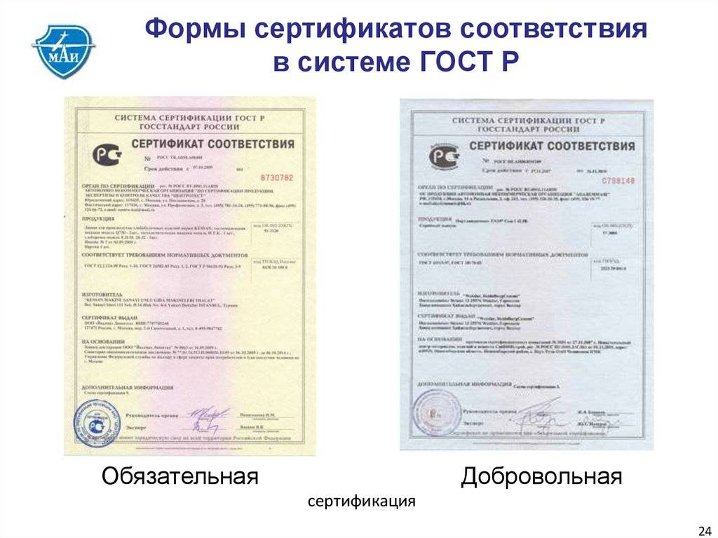 Добровольный сертификат соответствия гост р: особенности добровольной сертификации