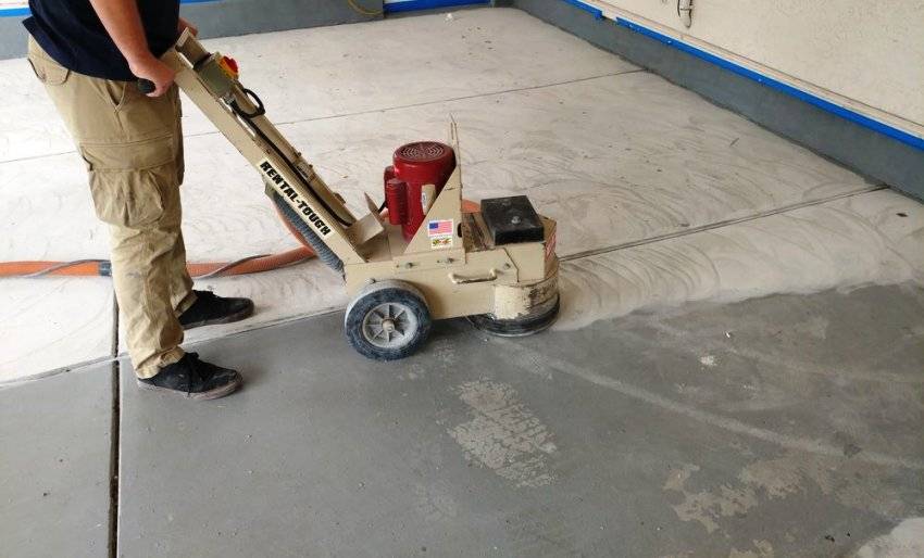 Чем и как шлифовать бетонный пол – инструкция для самостоятельного выполнения работ