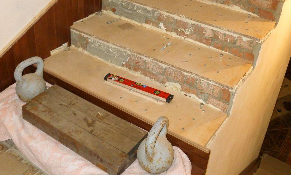 Облицовка ступеней бетонной лестницы – отделка лестничного марша