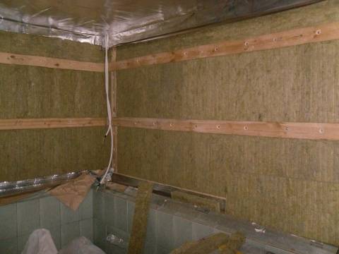 Утепление бани из керамзитобетонных блоков: как и чем правильно утеплить стены снаружи и изнутри, подробная схема слоев теплоизоляции