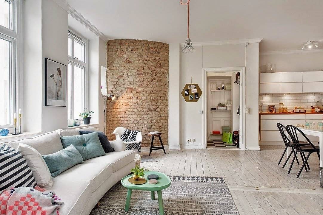 Скандинавский стиль в интерьере квартиры: примеры и фото