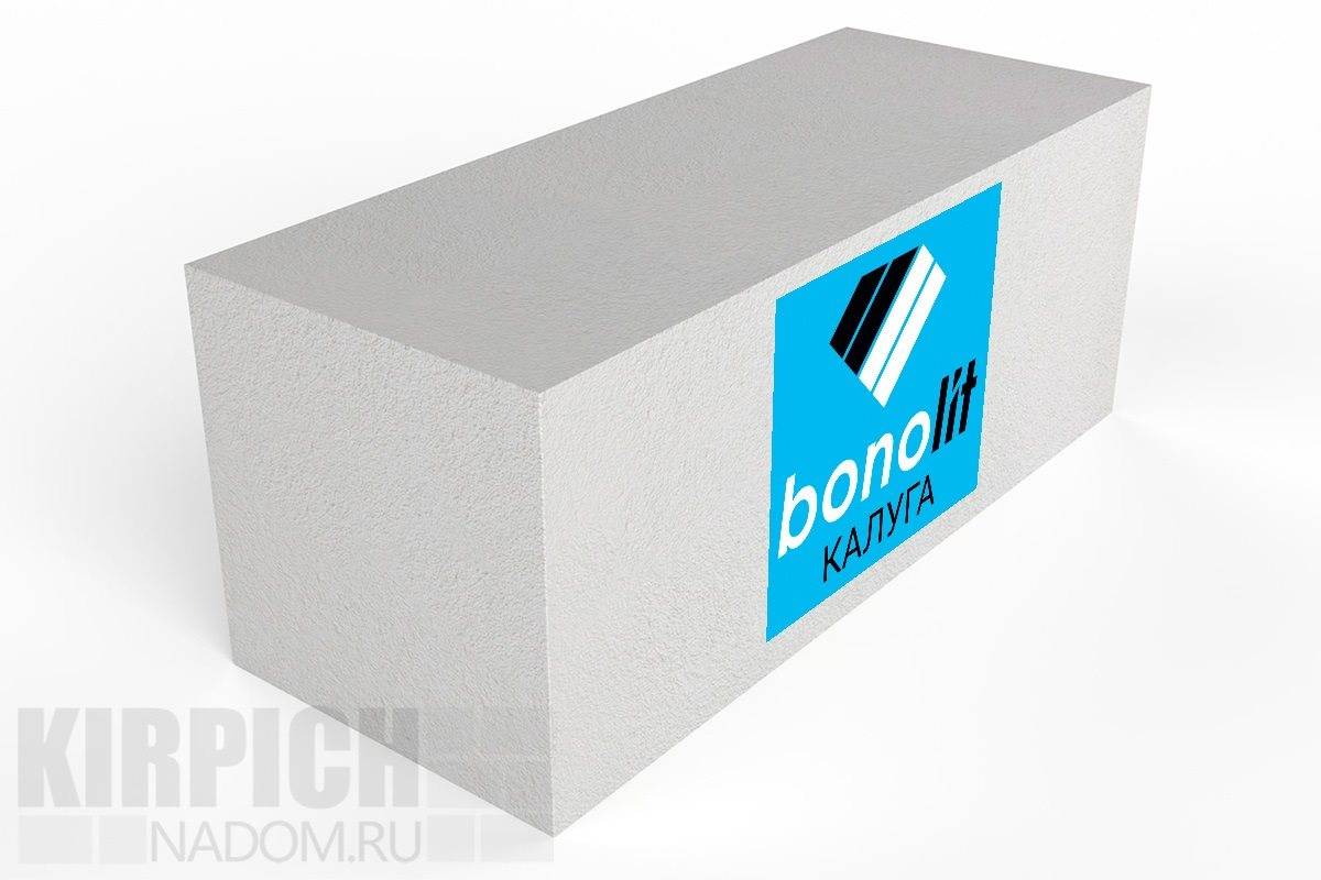 Газобетонные блоки bonolit: технические характеристики